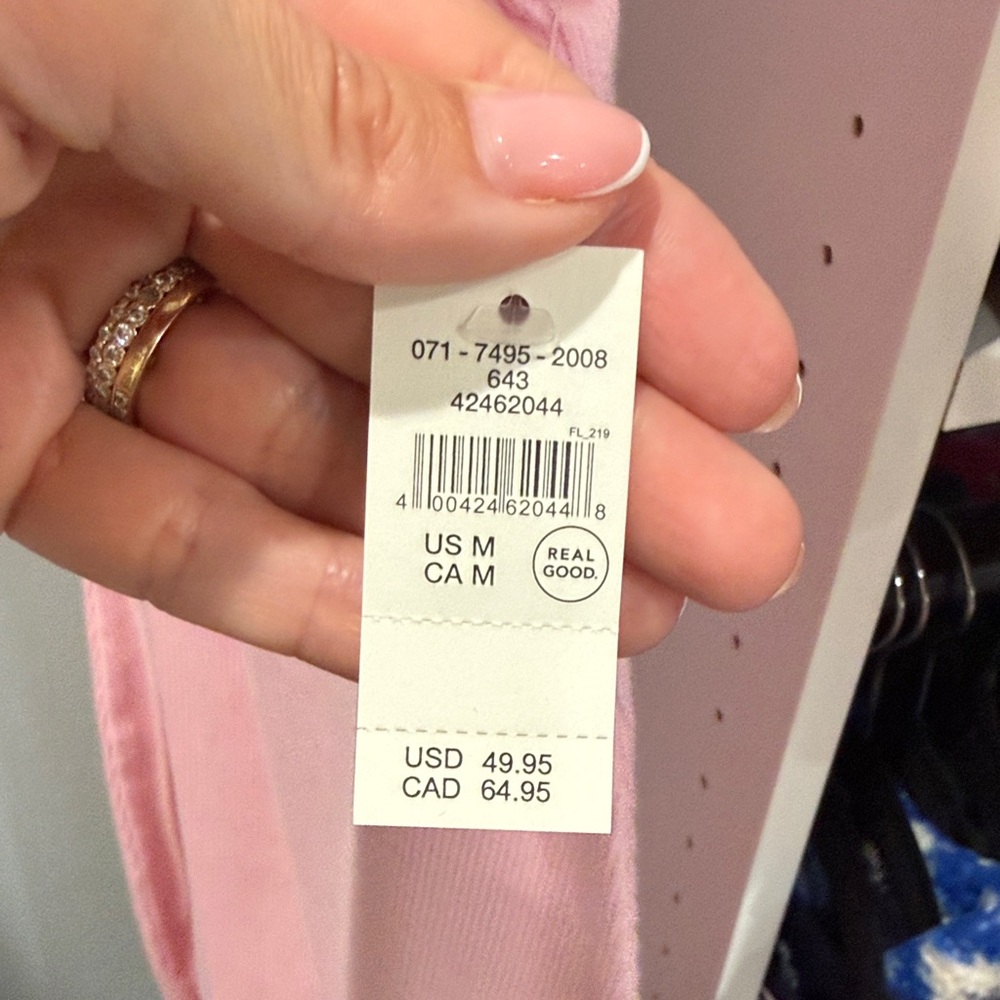 aerie Light Pink Ribbed Tank Dress - Picture 3 of 4